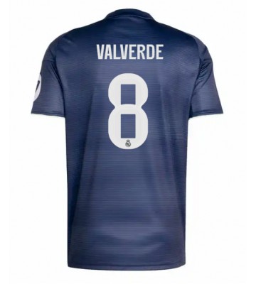 Real Madrid Federico Valverde #8 Replik Auswärtstrikot 2025-26 Kurzarm